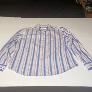 Blue and red Pendleton petite size S dress shirt.